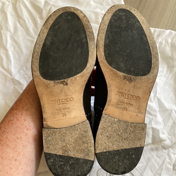 Jimmy Choo studded ankle boots, size 38 - Picture 6 of 12